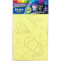 Glow-in-the-Dark Sand Art Kit - Space Series