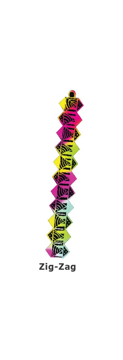 Scratch Art Bracelet - Zig-Zag