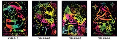 Scratch Art Kit - Christmas - Santa Claus