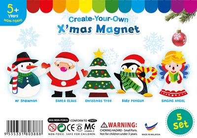 Christmas Magnet - Pack of 5