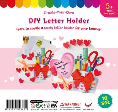 Teacher's Day Letter Holder - Pack of 10