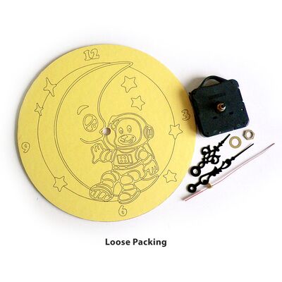 Glow-in-the-Dark Sand Art Clock Loose Packing