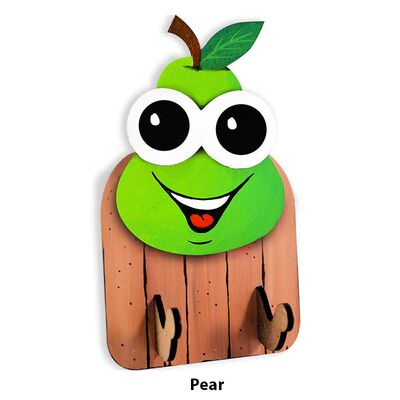 3D Fruit Key Hanger - Pear