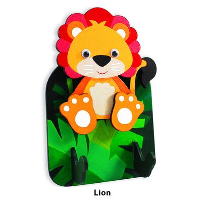 3D Zoo Animal Key Hanger - Lion