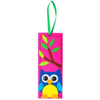 Felt Cutie Bookmark - Owl