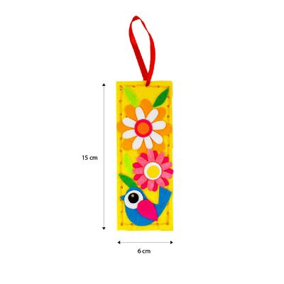 Felt Cutie Bookmark - Size