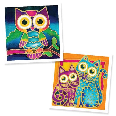 Batik Painting 2-in-1 Box Kit - Set 6