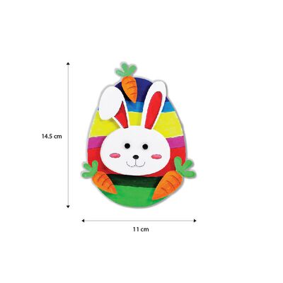 3D Bunny Deco Board Size