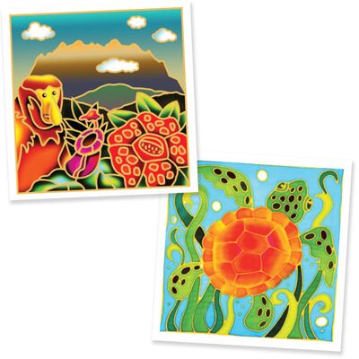 Batik Painting 2-in-1 Box Kit - Set 14