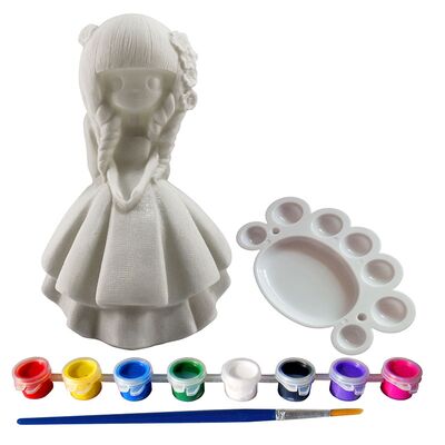 Silicone Coin Bank Painting Series D - Kit - Contents