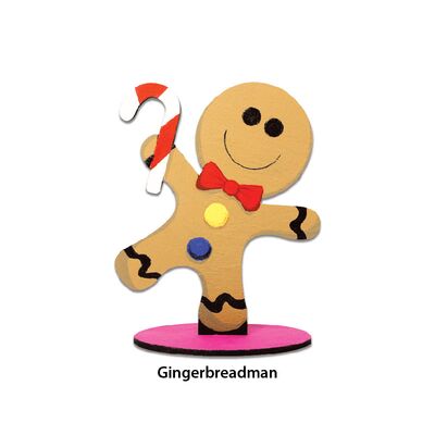 Christmas Stand Deco - Gingerbreadman