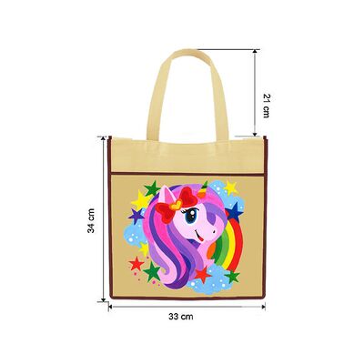 DIY Animal Tote Bag Painting - Size