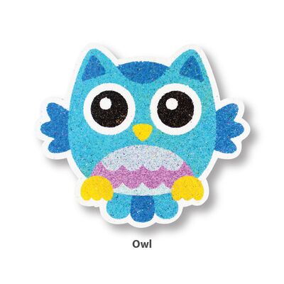 5-in-1 Sand Art Bird Board - Owl