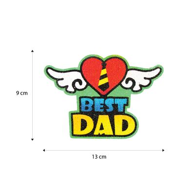 5-in-1 Sand Art Father's Day Board - Size