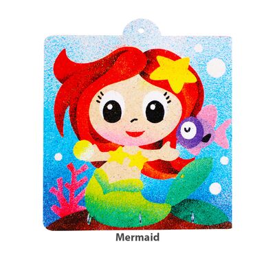 Sand Art Key Hanger Board Kit - Mermaid