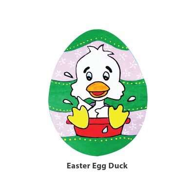 Easter Egg Painting Boards - Cute - Easter Egg Duck