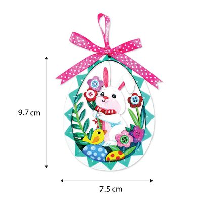 Paint With Love - 3D Easter Day Hanging Deco - Size