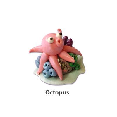 Rubber Clay - 10 Colours Pack - Octopus