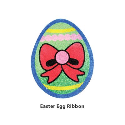 Sand Art Easter Egg Deco Board - Easter Egg Ribbon