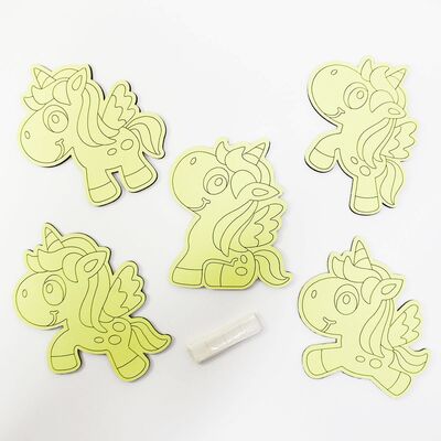 5-in-1 Sand Art Unicorn Board - Loose - Contents