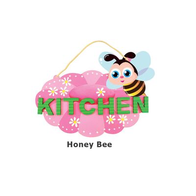 Bug Door Sign Kit - Honey Bee