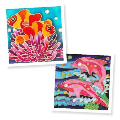 Batik Painting 2-in-1 Box Kit - Set 2