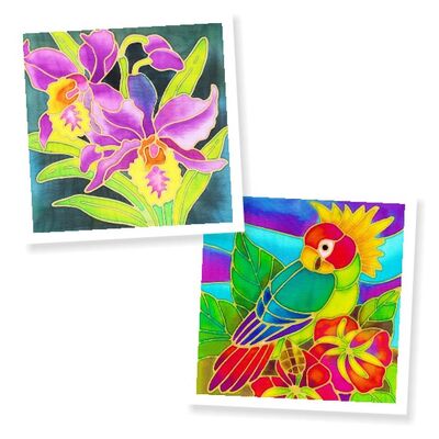 Batik Painting 2-in-1 Box Kit - Set 4