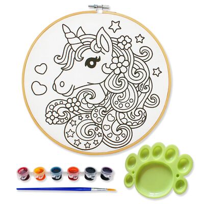 Batik Painting Hoop Kit - Contents