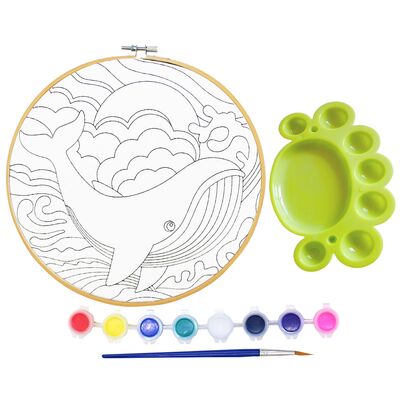 Canvas Painting In Hoop Kit - Contents