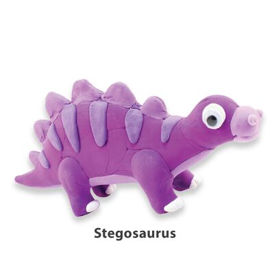 Dinosaur Clay Stand Kit -Stegosaurus