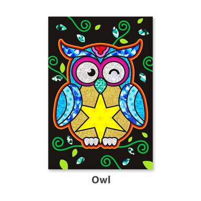 Foil Art Craft Kit - Owl