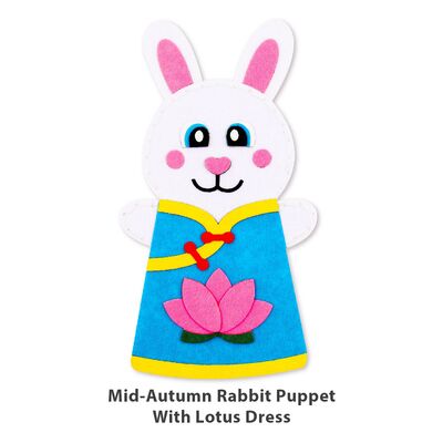Mid-Autumn Felt Puppet - Rabbit