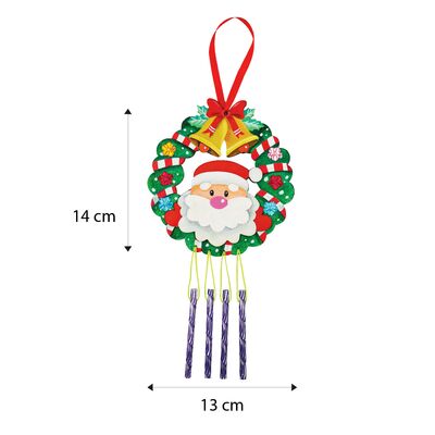 Christmas Wind Chime Kit - Penguin / Snowman / Reindeer / Santa - Size