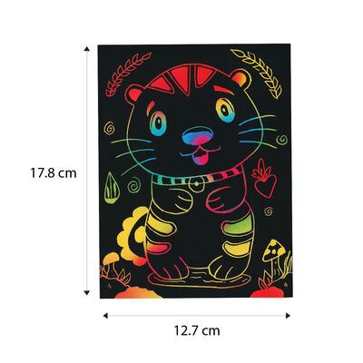 Scratch Art House Pet - Parrot, Cat, Hamster, Rabbit _- Size