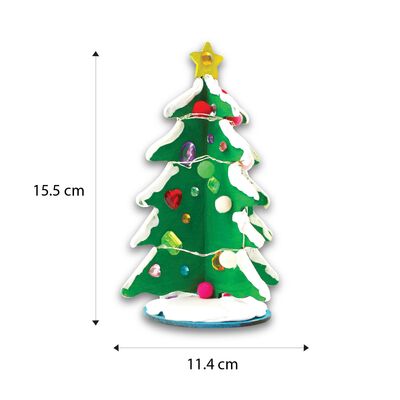 Wooden Christmas Tree With LED Light - Size