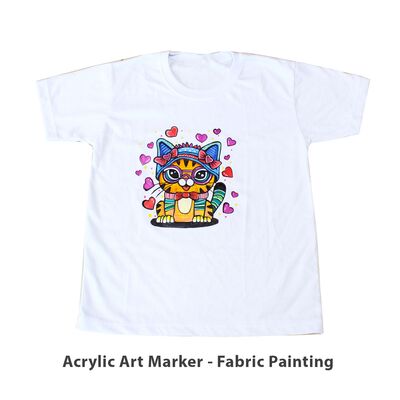 Acrylic Art Marker - Fabric Painting