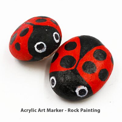 Acrylic Art Marker - Rock Painting