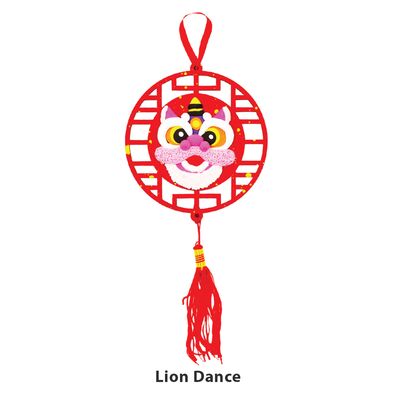 Air-Dry Clay Chinese New Year Deco Hanger Kit Part 1 - Lion Dance