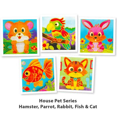 *NEW* Batik Painting Small - Family Fun Pack Series - House Pet