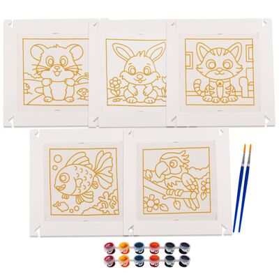 *NEW* Batik Painting Small - Family Fun Pack Series - House Pet - Contents