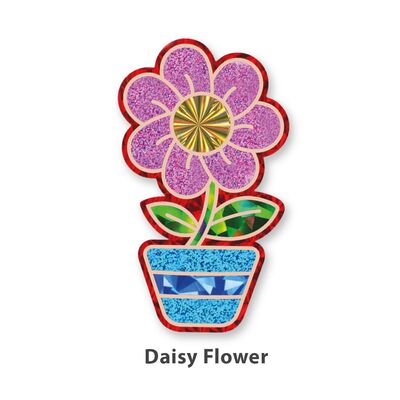 Foil Art 4-in-1 Flower Board Kit - Daisy
