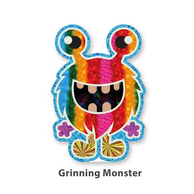Foil Art 4-in-1 Monster Board Kit - Grinning Monster