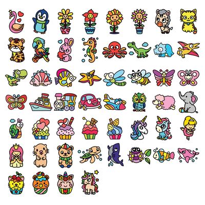 Glass Deco Reelable Kit - Designs