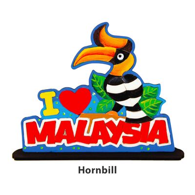 Merdeka Deco Painting Stand - Hornbill