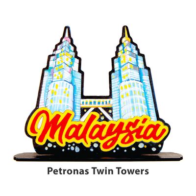 Merdeka Deco Painting Stand - Petronas Twin Towers
