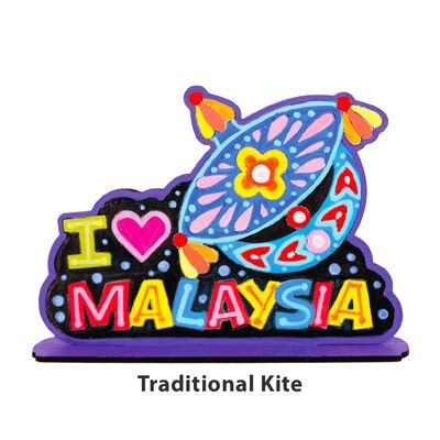 Merdeka Deco Painting Stand - Traditional Kite