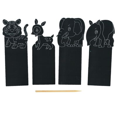 Scratch Art Bookmark Wild Life Part 2 - Contents