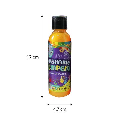 Washable Pour Art Tempera Poster Paint - 250ml - Size
