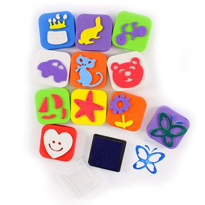 EVA Foam Stamps And Ink Kit