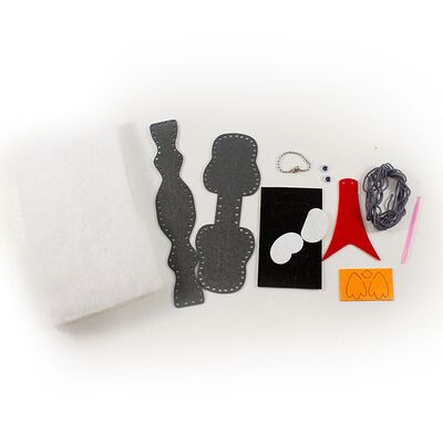 Felt Birdie Keychain Kit